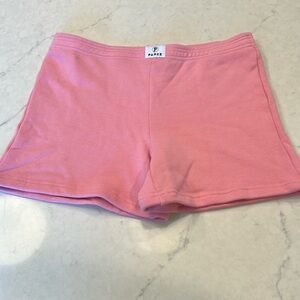 Parke Women's Pink Sweat Shorts‎